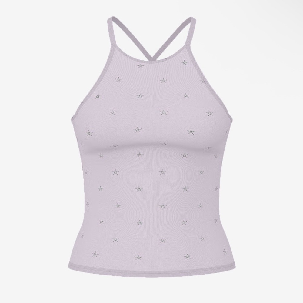 Soft Modal High-Neck Bra Tank